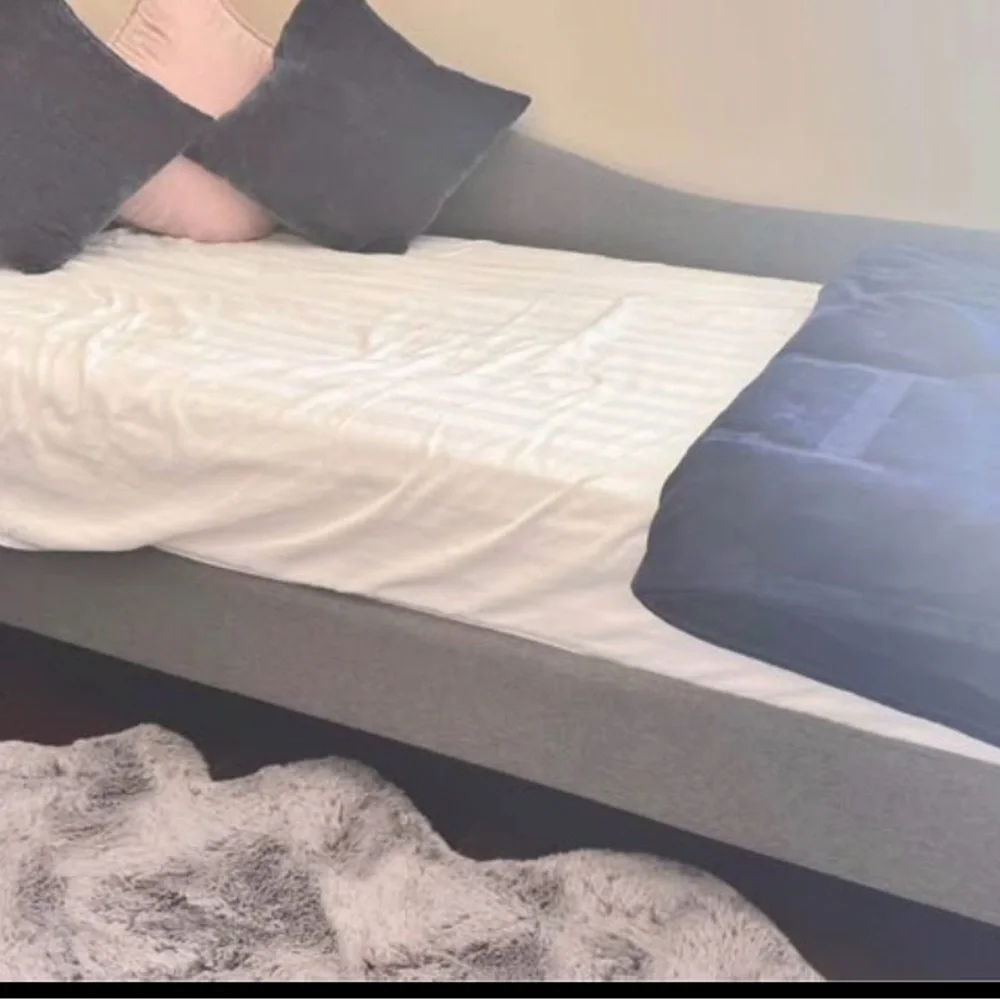 White and Gray Mattress